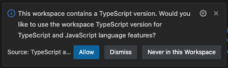 TypeScript 허용