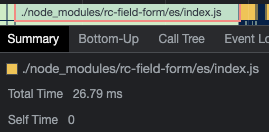 rc-field-form bundle 크기