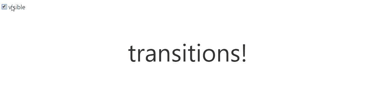 CSS를 사용한 트랜지션